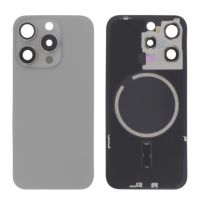 Vitre Cache Arrière iPhone 15 Pro MAX Titane Nature