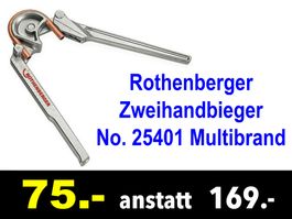 🔴  Zweihandbieger No. 25401 ROTHENBERGER Multibrand  /616Z