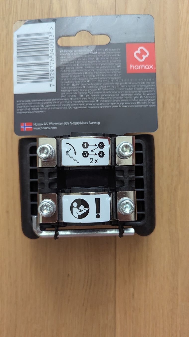 Ersatzteile: hamax extra fastening Bracket neu  – Neu und originalverpackt aus Steinmaur von Ottelo 1
