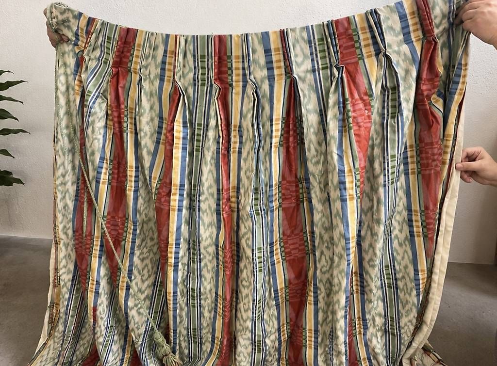 Vinyles: Tende a righe multicolore – D'occasion à Minusio par son_mrf5
