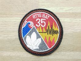 Badge Rttg Bat 35 braun
