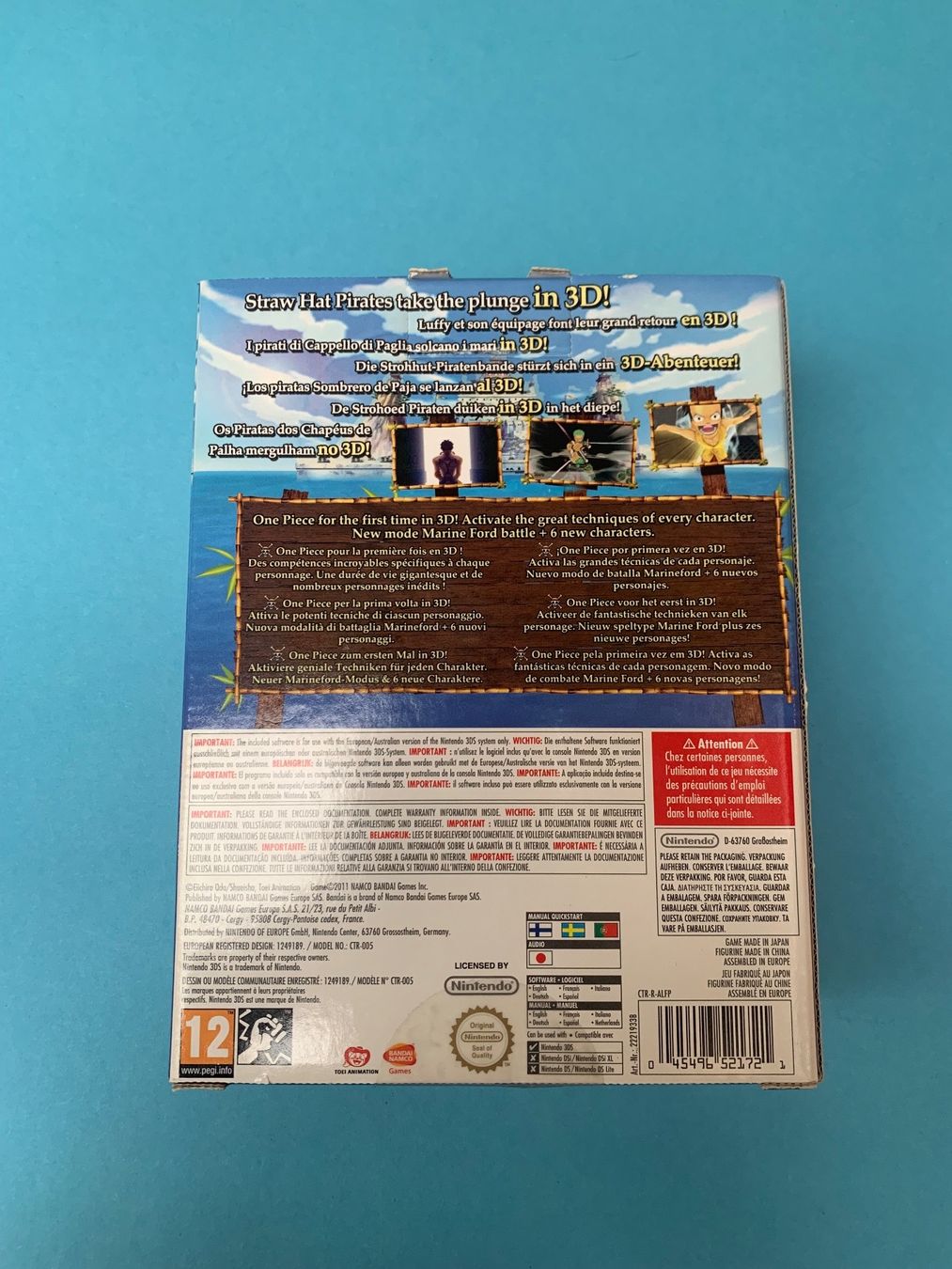 Nintendo Giochi: 3DS / One Piece Unlimited Cruise SP – Usato da Kölliken venduto da sergesellsretro 1