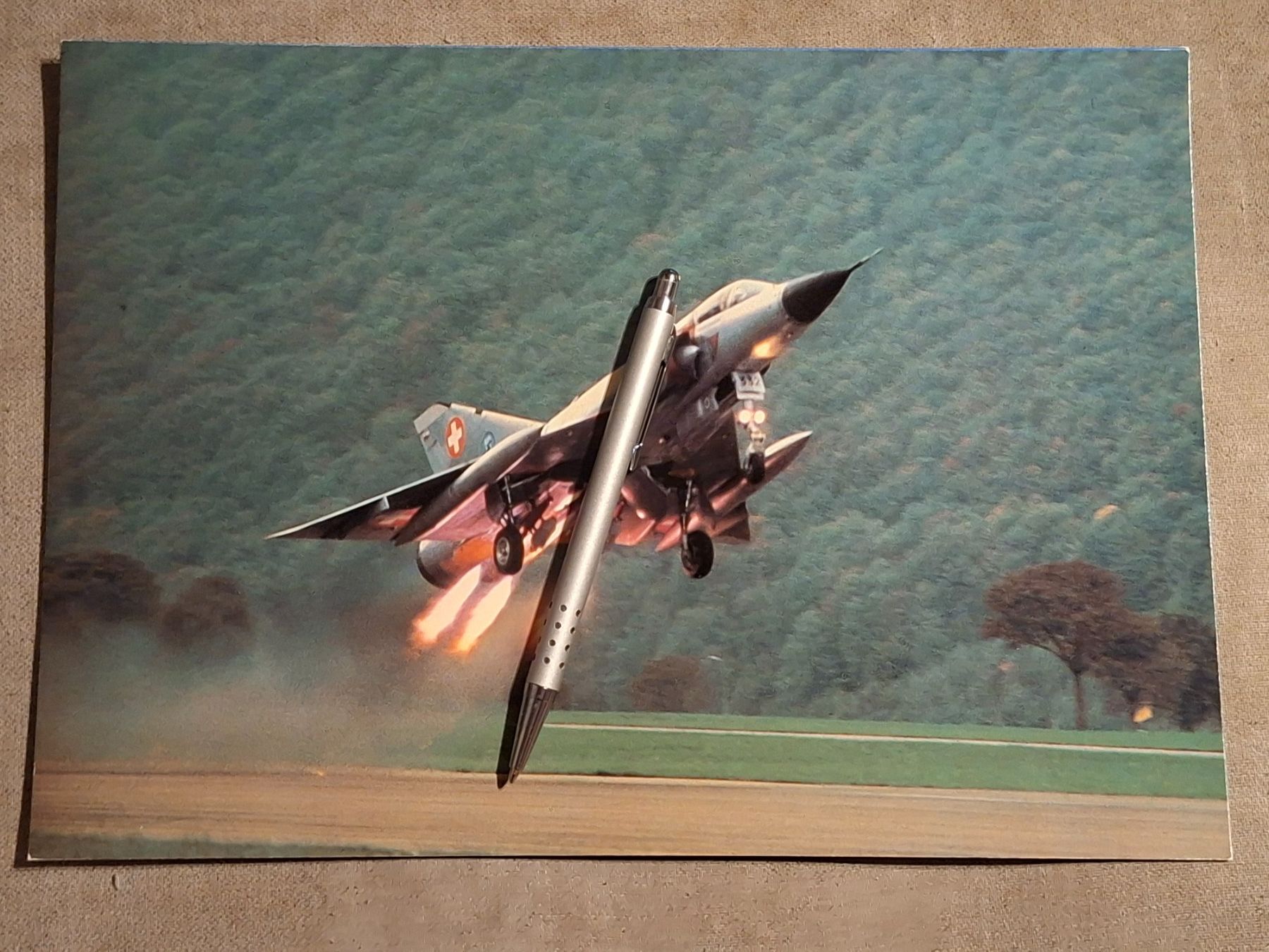 Cartoline postali: Mirage III S Schweizer Luftwaffe – Usato da Giffers venduto da attila07