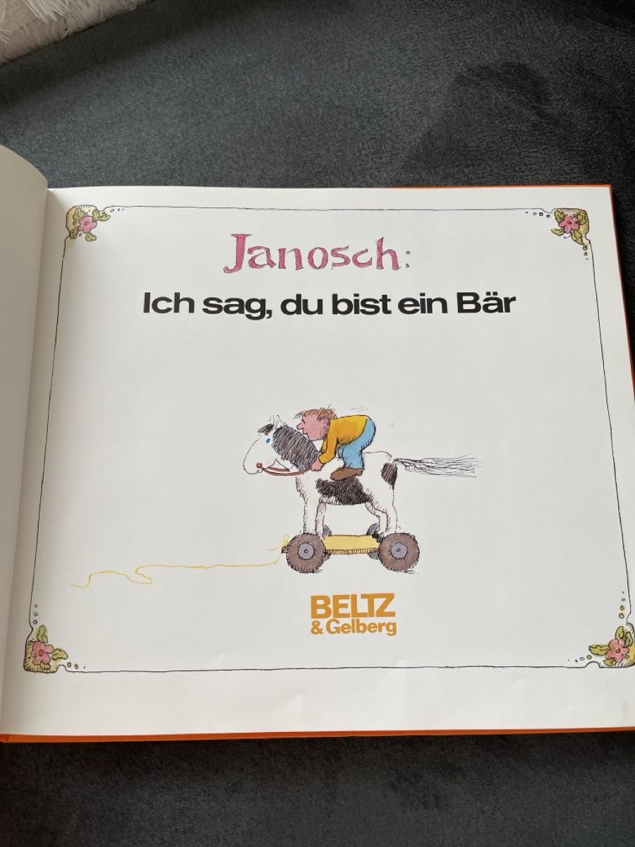 Libri: Janosch "Ich sag, du bist ein Bär" Kinderbuch Klassiker! – Usato da Niederhasli venduto da Suneblueme 1