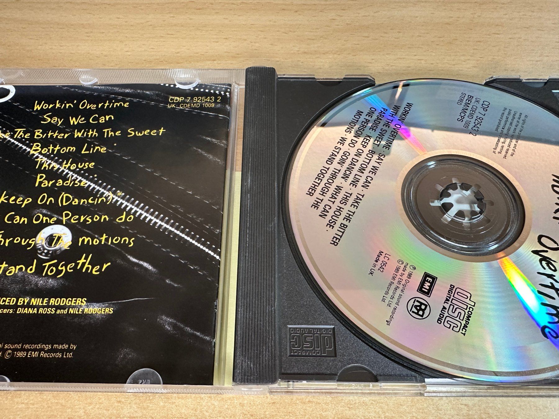 CDs: M1 Diana – Workin' Overtime – Gebraucht aus Rikon im Tösstal von Alpenmutz 2