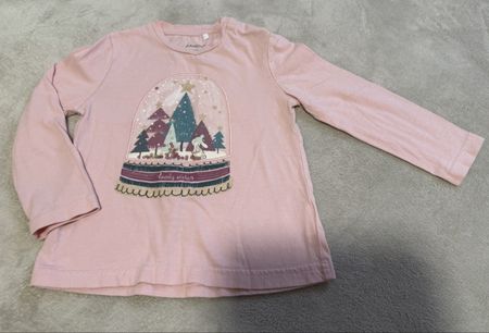 Manor Baby Shirt, Gr. 92/24M, Bio Cotton, Winter Motiv!