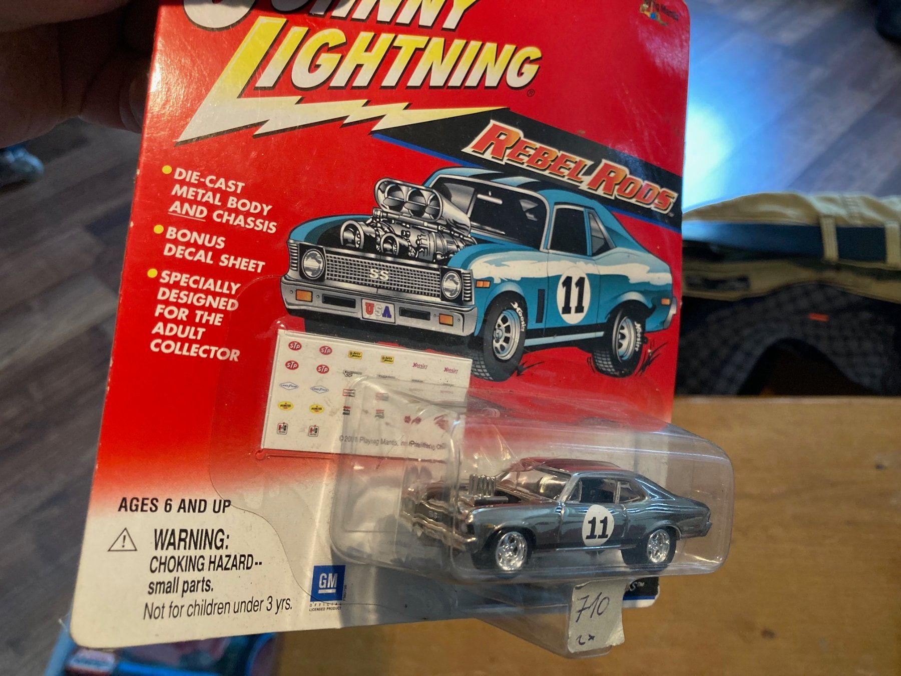 Johnny Lightning Modellini d'auto: Johnny Lightning Rebel Rods 1970 Chevy Nova SS – Usato da Wagenhausen venduto da Novafreund283 1