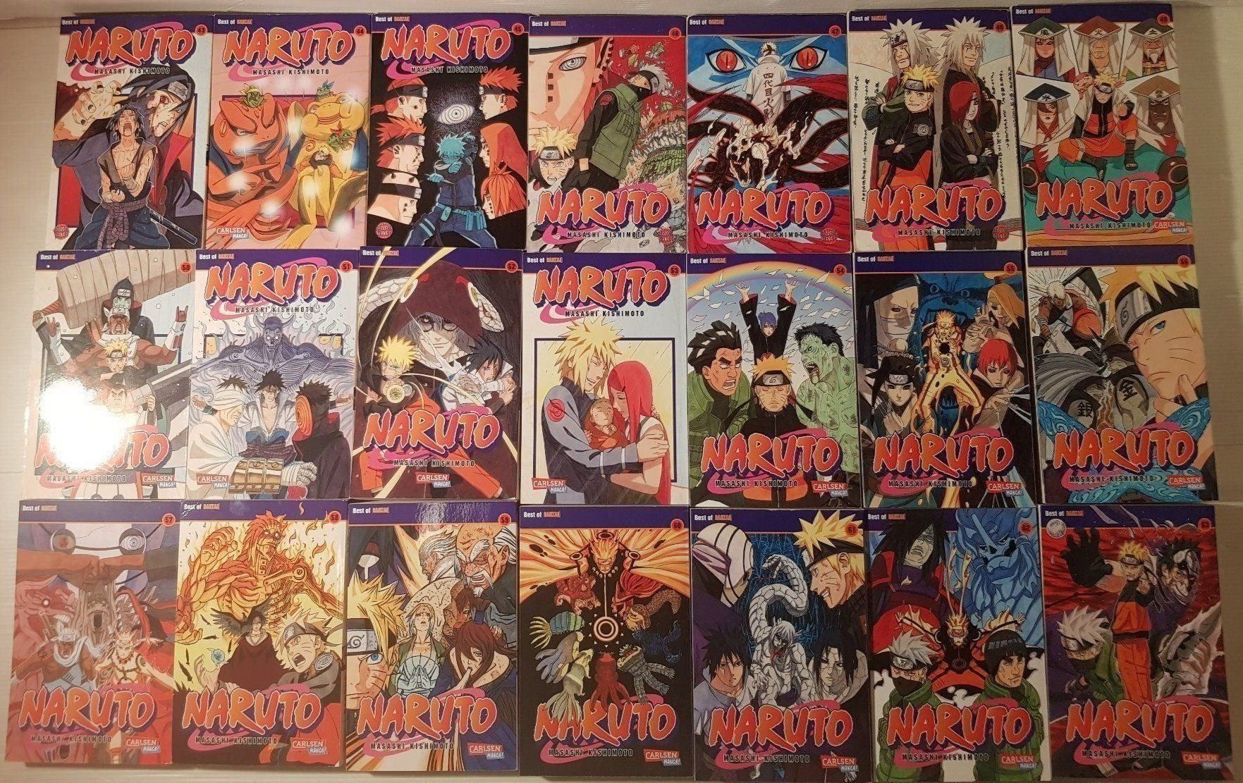 Fumetti: Naruto 1 bis 72 - Manga – Usato da Münchenstein venduto da vitalfit 2
