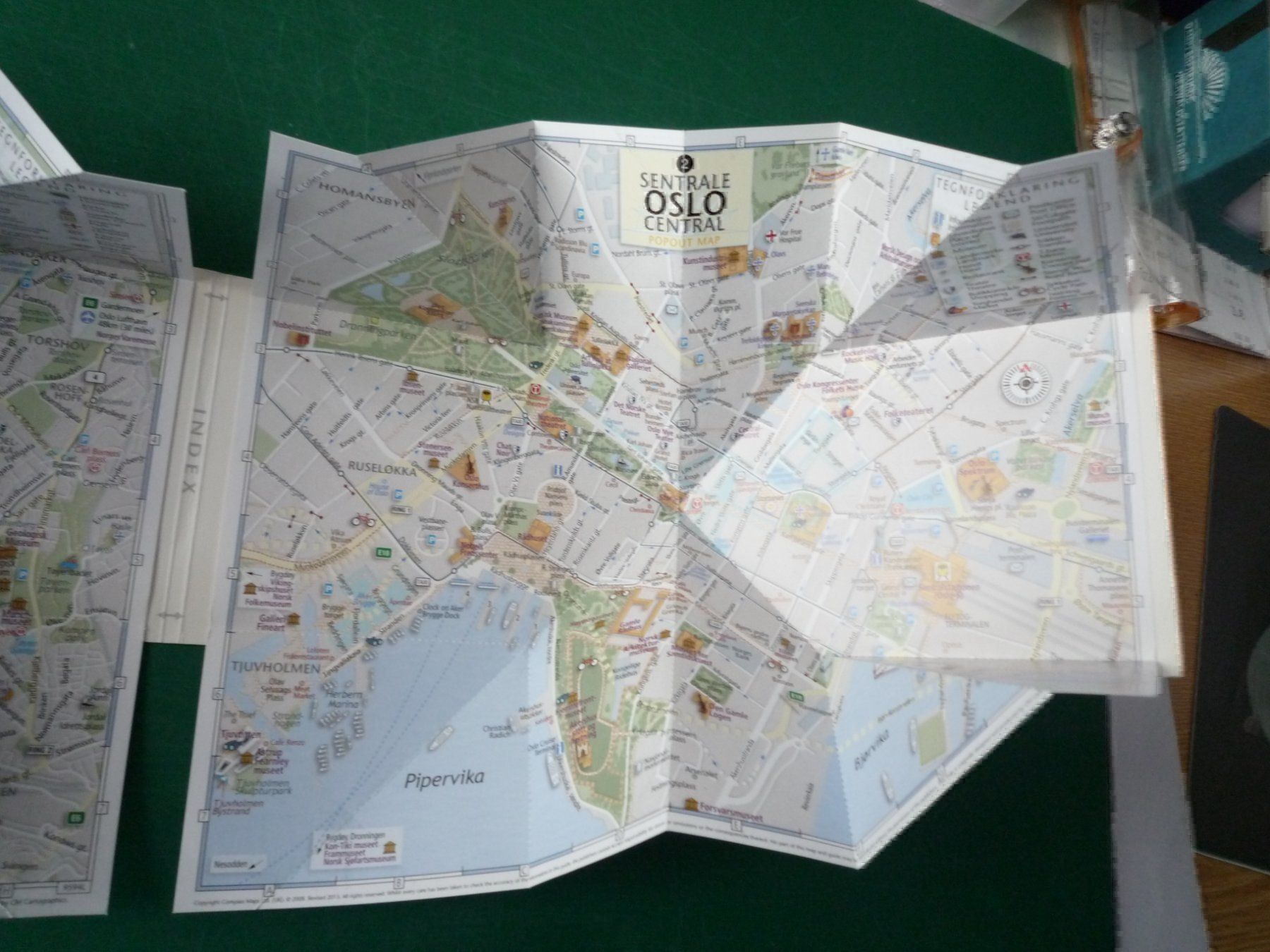 Landkarten & Atlanten: Oslo / Popoutmap / 5 maps – Neu (gemäss Beschreibung) aus Rafz von Sonnenblume305 3