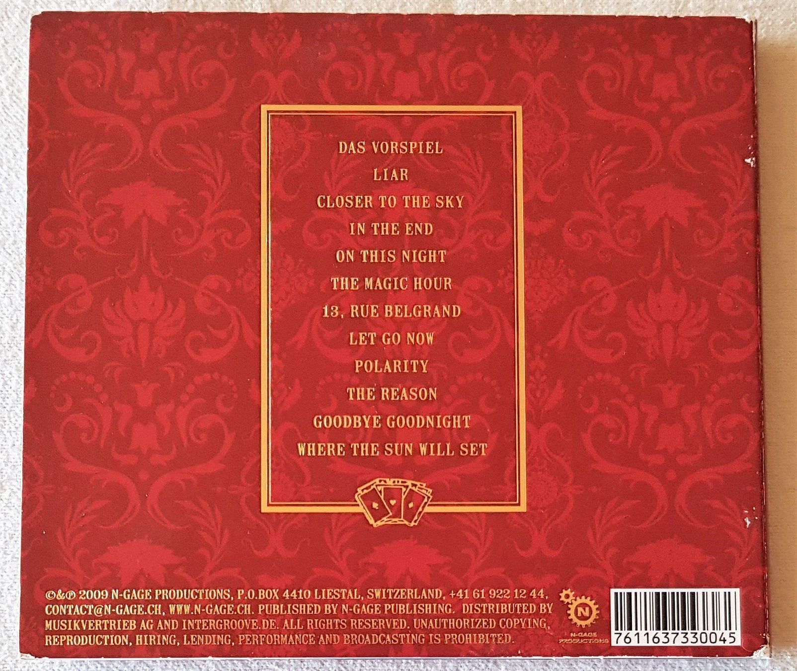CD: Pilomotor – The Magic Hour - CD - 2008 - CH First Press – Usato da Uster venduto da Zardodel 1