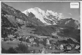 Wengen mit Jungfrau - Photo: E. Gyger