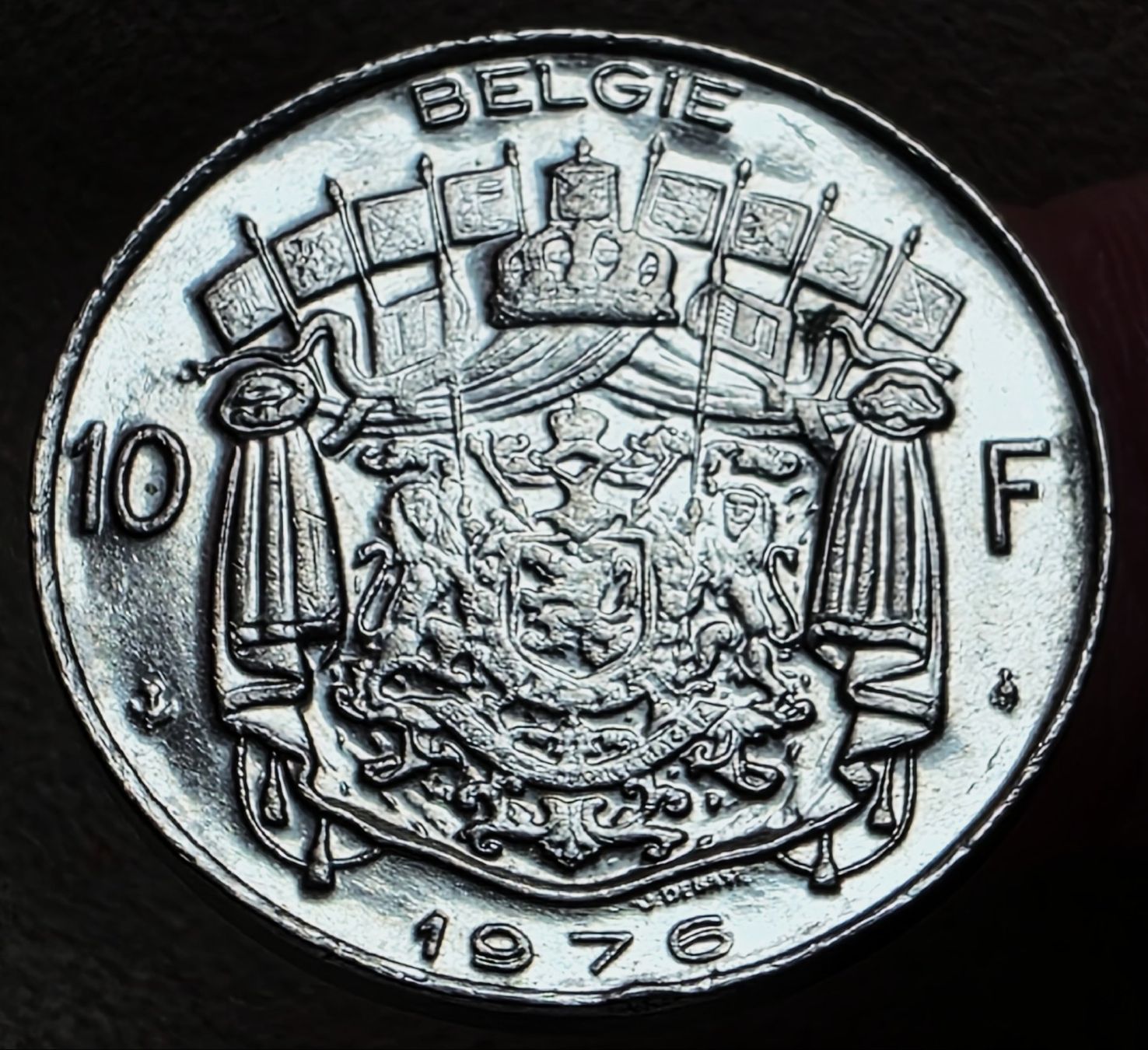 Tutti le monete: BELGIEN 10 FRANCS 1976 – Nuovo (secondo la descrizione) da winterthur venduto da CoinPassion 1