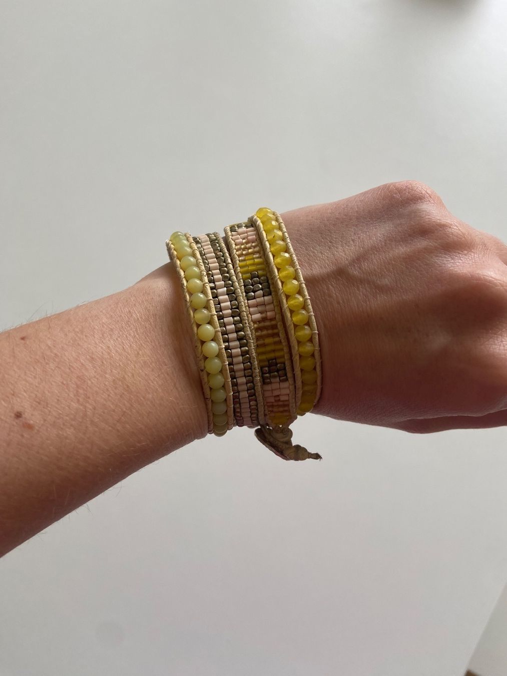 Bracciali & Braccialetti: Armband farbig gelb – Usato da Bern venduto da kat_n2zn 1