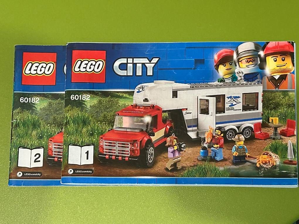 Lego Giocattoli: LEGO City 60182 - Pickup & Wohnwagen – Usato da Hildisrieden venduto da Albi35 1