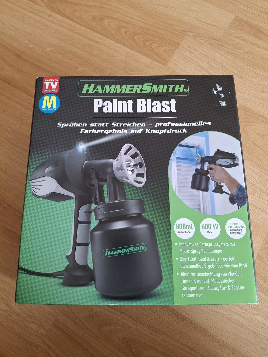 Tutti gli attrezzi: Farb Sprühsystem - Paint Blast neu & original verpacktk – Nuovo e nell'imballaggio originale da Langenthal venduto da Coopkiste