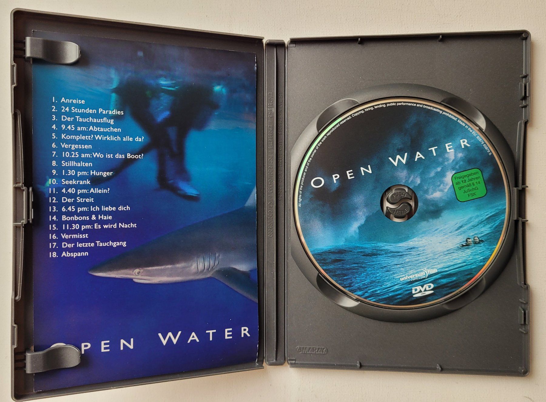 Alle DVDs: OPEN WATER – Gebraucht aus Neftenbach von Mador6 1