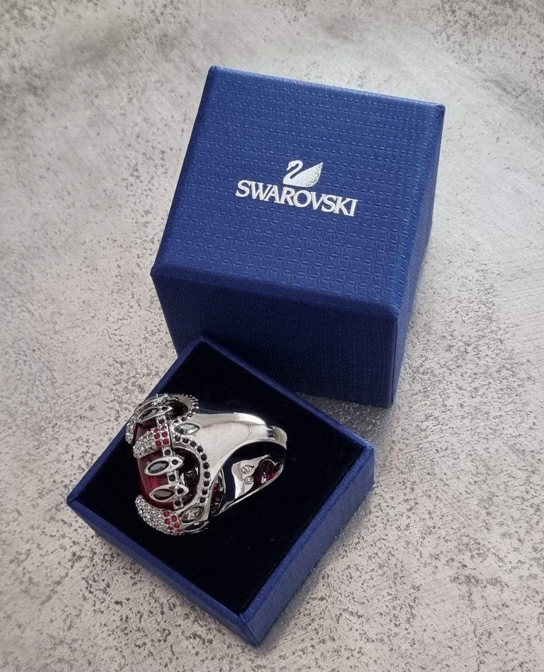 Swarovski Anelli: ORIGINAL Swarovski Spezieller Ring Gr.55 – Nuovo e nell'imballaggio originale da Frauenfeld venduto da Bleeddragon 2