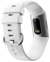 Fitbit Charge 4 Armband Silikon Weiss L