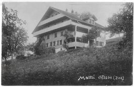 Alosen Mattli Privataufnahme