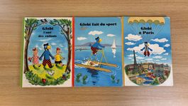 Lot de 3 livres “Globi”