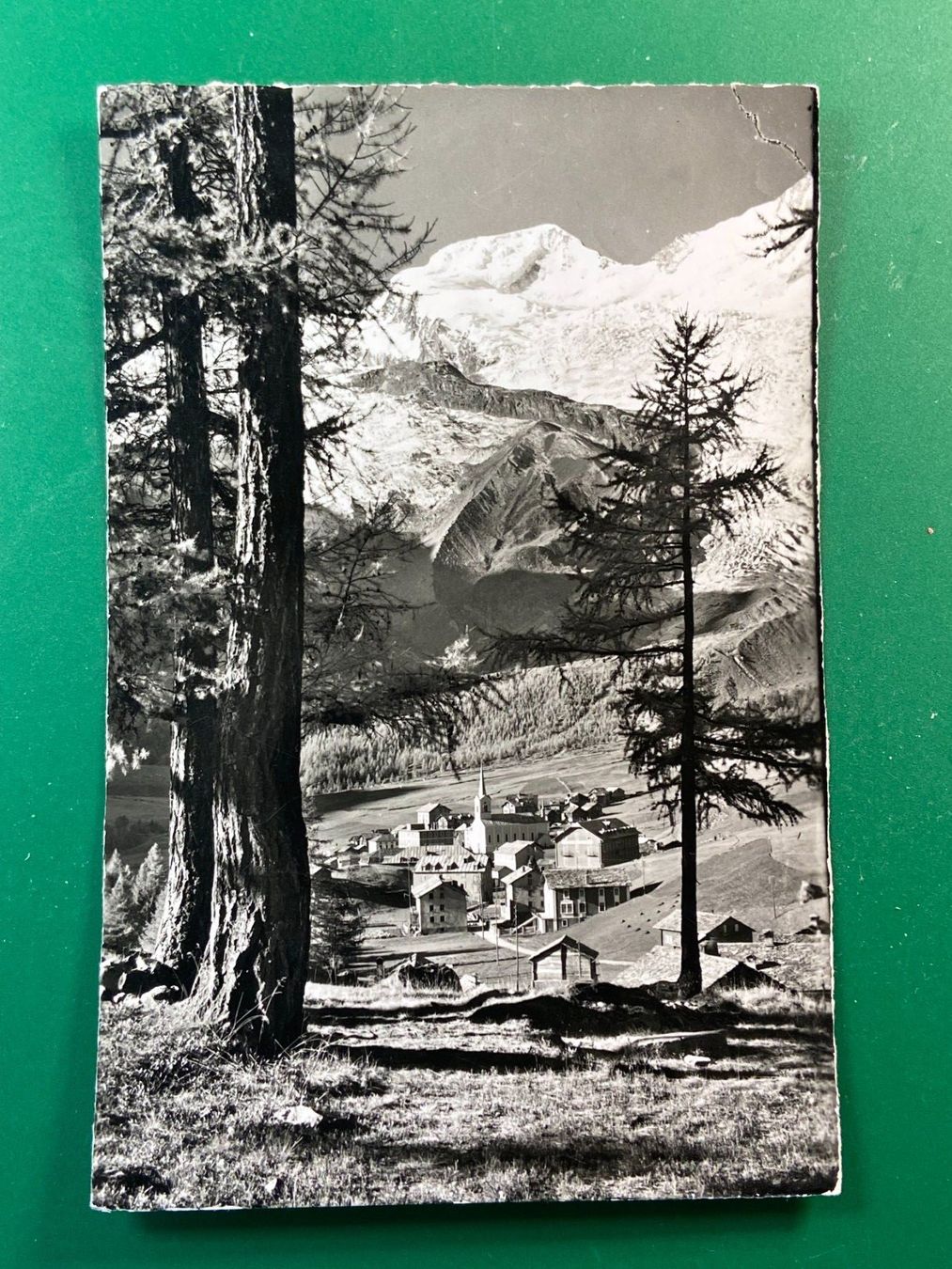 Cartoline postali: Saas-Fee - Alphubel – Usato da Steg VS venduto da danwer74