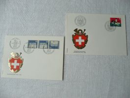 1979 / 80 Bundesfeier auf dem Rütli 2 Belege