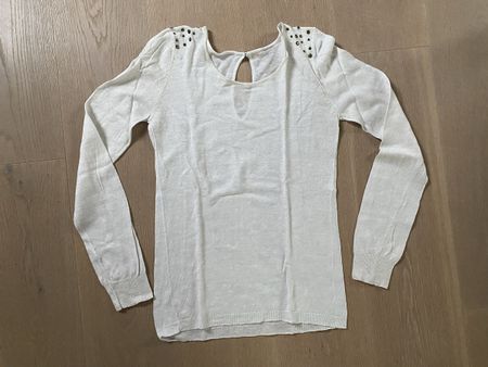 Neuwertiger beiger Pullover Marke Kookai Grösse M