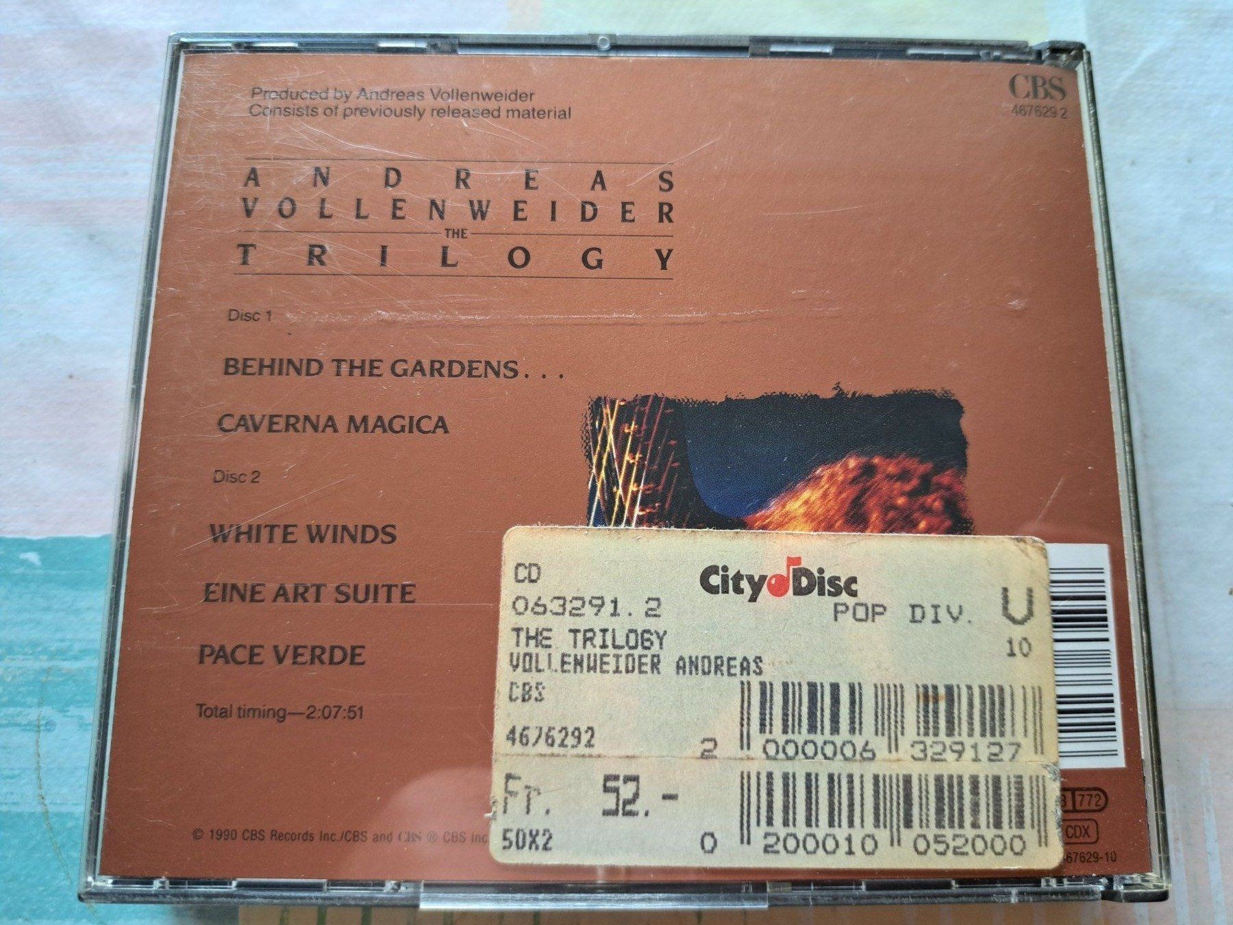CDs: CD Andreas Vollenweider - The Trilogy – Gebraucht aus Pully von bro_n52j 1