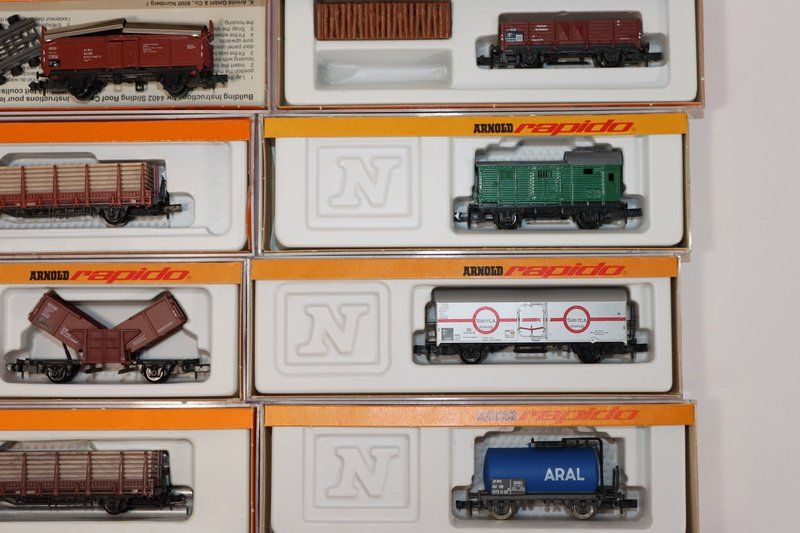 Rapido Modellini di ferrovie: 9 Rapido Wagen ( 503 ) – Usato da Kerzers venduto da Winu64 2
