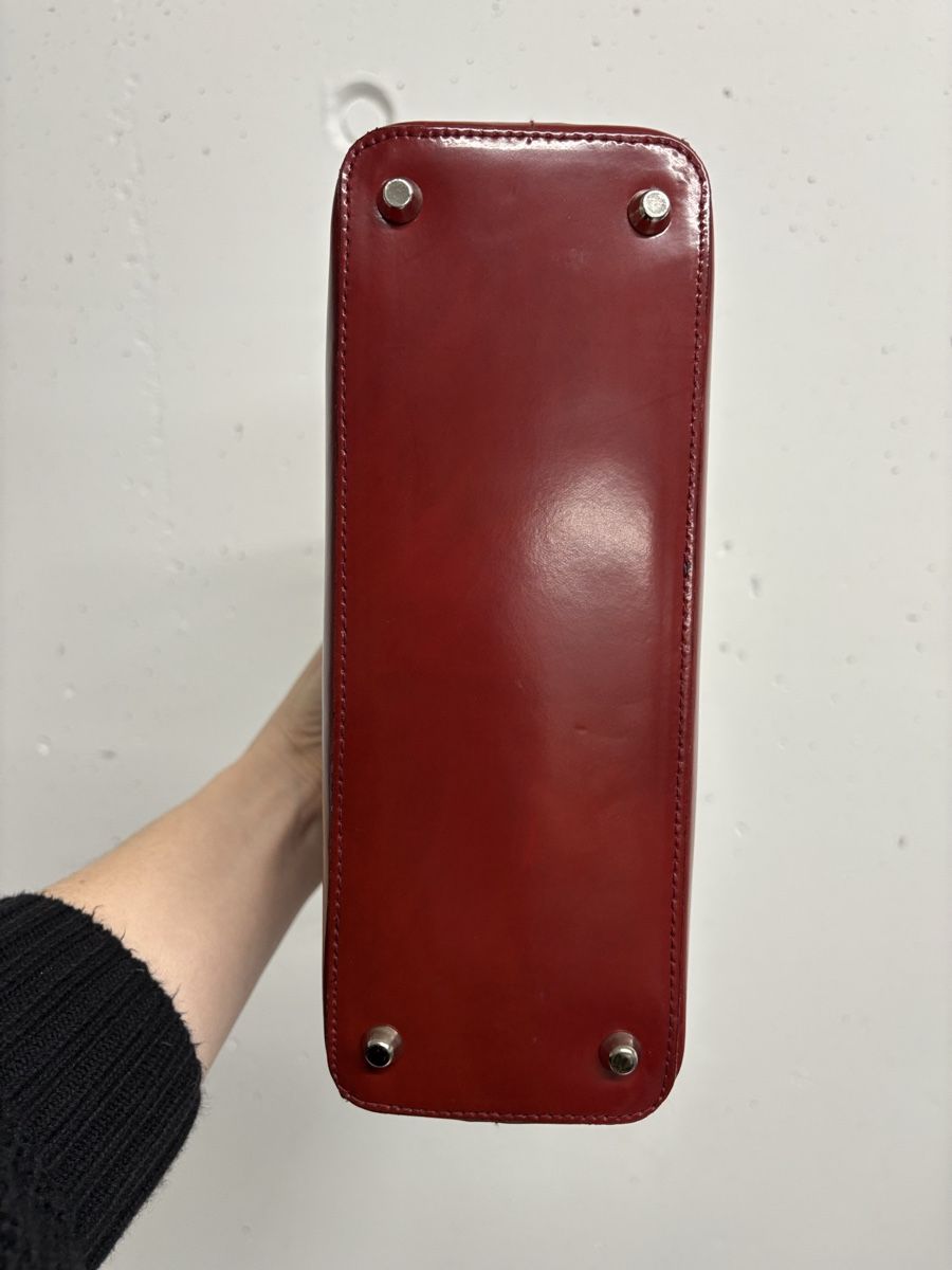 Taschen für Damen: Simone Firenze Elegante Ledertasche rot Schultertasche – Neu (gemäss Beschreibung) aus Regensdorf von secondchancefashion 3