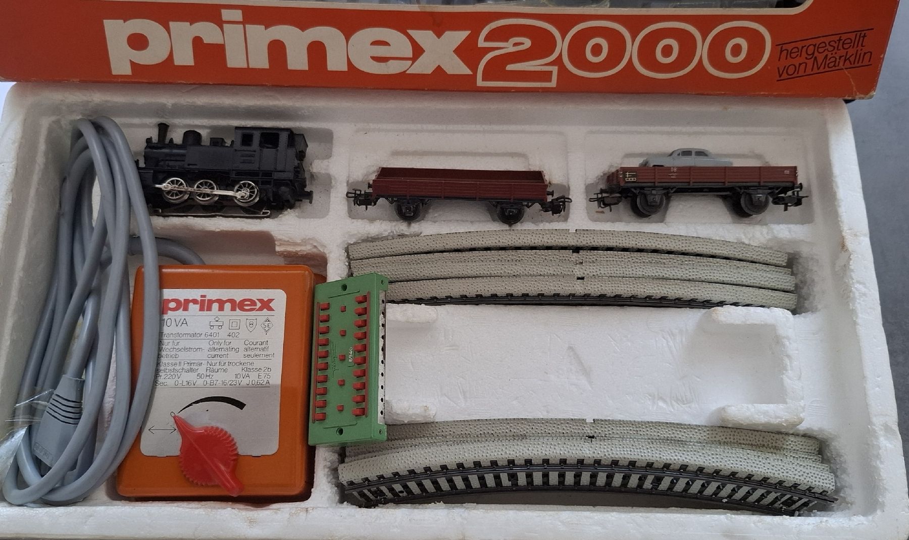 Sinalco Modellini di ferrovie: Primex 2000 Modelleisenbahn Set mit Trafo  – Usato da Hüttikon venduto da eca_5zw9