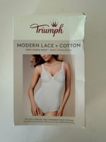 TRIUMPH, Body MODERN LACE + COTTON, Grösse 80C, Schwarz