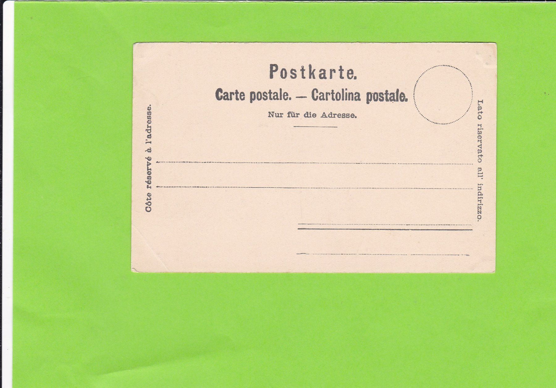 Cartoline postali: Rochers de Naye – Usato da St. Peterzell venduto da neckertal 1