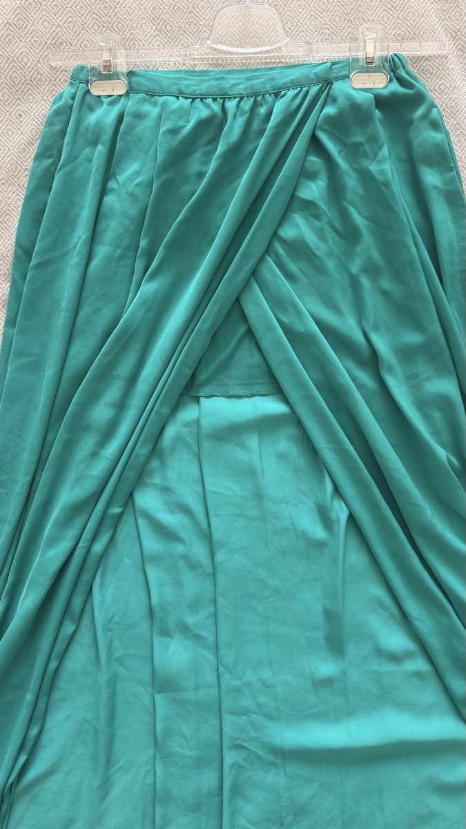 Zara Gonne: Maxi Skirt Green - Size S – Usato da Zürich venduto da Semokay 2