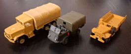 Konvolut 3 Lkw SOLIDO diverse Nationen