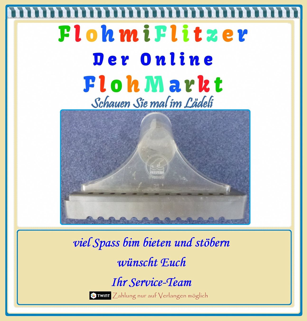 Aspirapolveri & Accessori: Delphin • original Staubsaugerzubehör – Usato da Münchwilen TG venduto da FLOHMIFLITZER