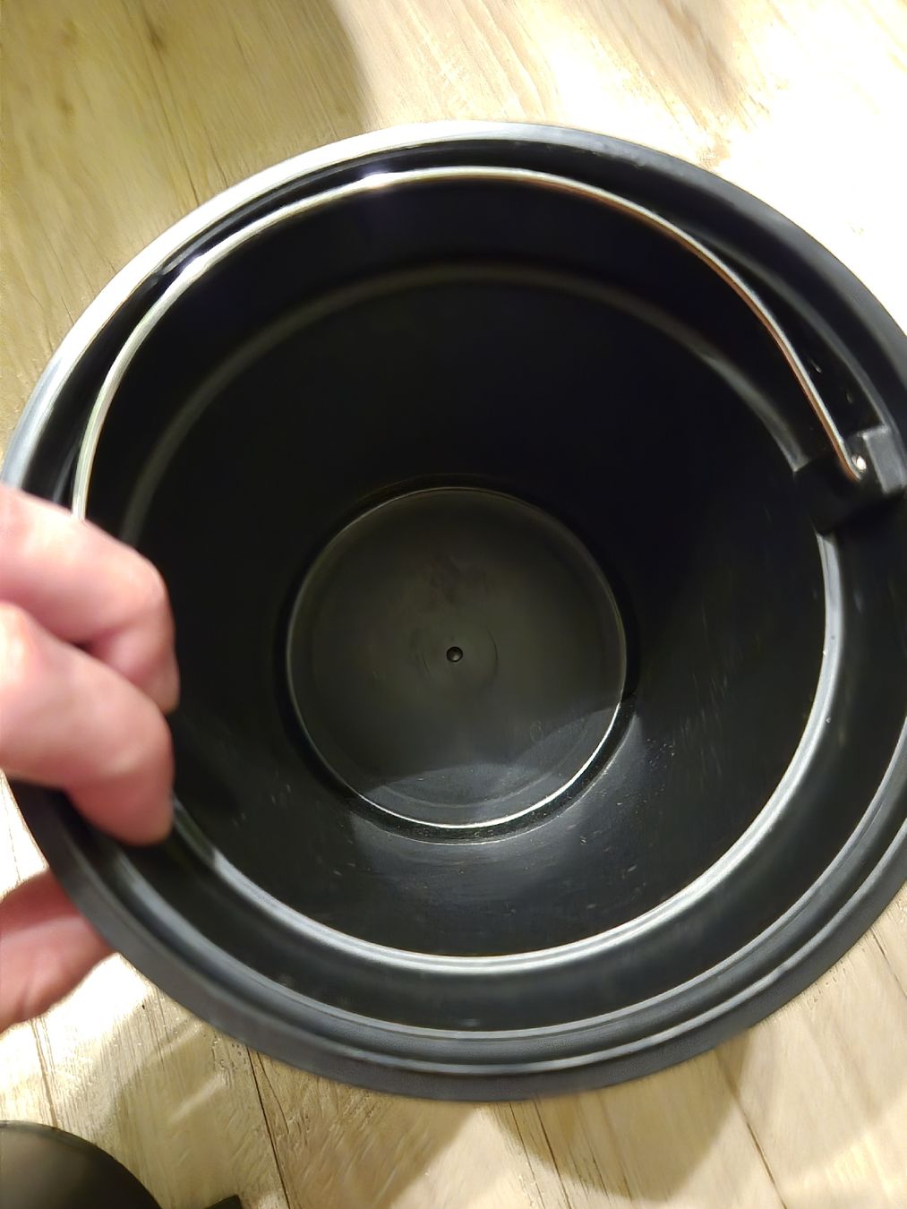 Cestini per rifiuti: Black Step Bin with Bamboo Lid - Stylish & Functional! – Nuovo (secondo la descrizione) da Courroux venduto da blabla90 3