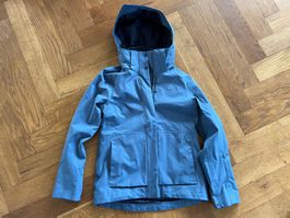 Schöffel Regenjacke Outdoor Jacke XS Größe 34 hellblau