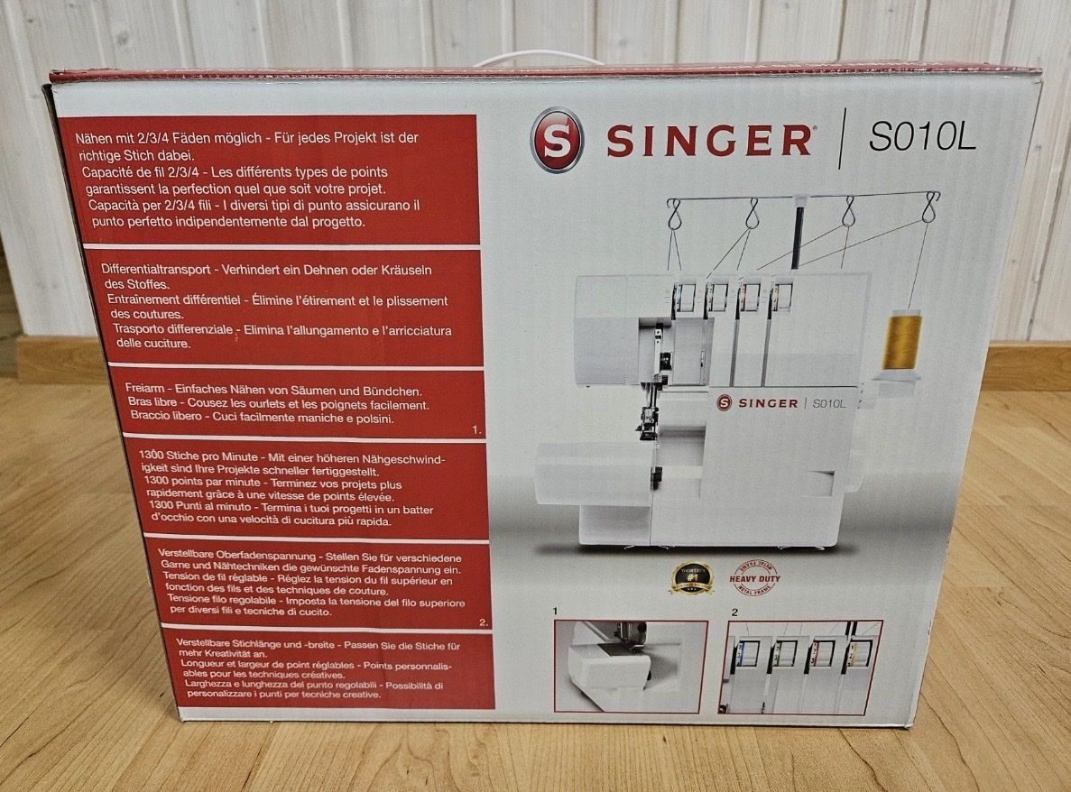 Singer Nähmaschinen: Singer Overlock Nähmaschine S010L – Neu (gemäss Beschreibung) aus Emmenbrücke von seanuser 6