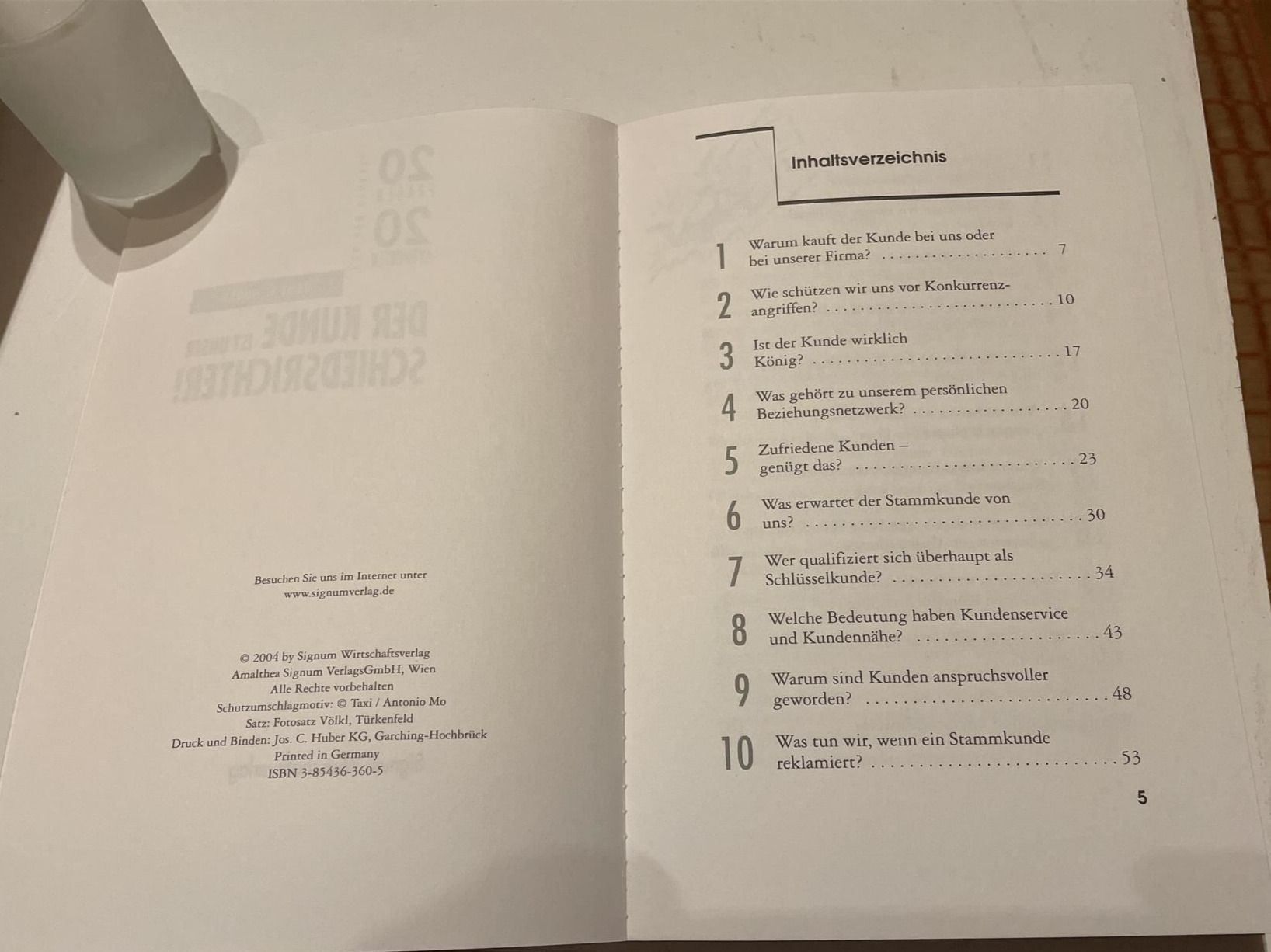 Libri: Der Kunde ist unser Schiedsrichter – Usato da St. Gallen venduto da elk2020 1