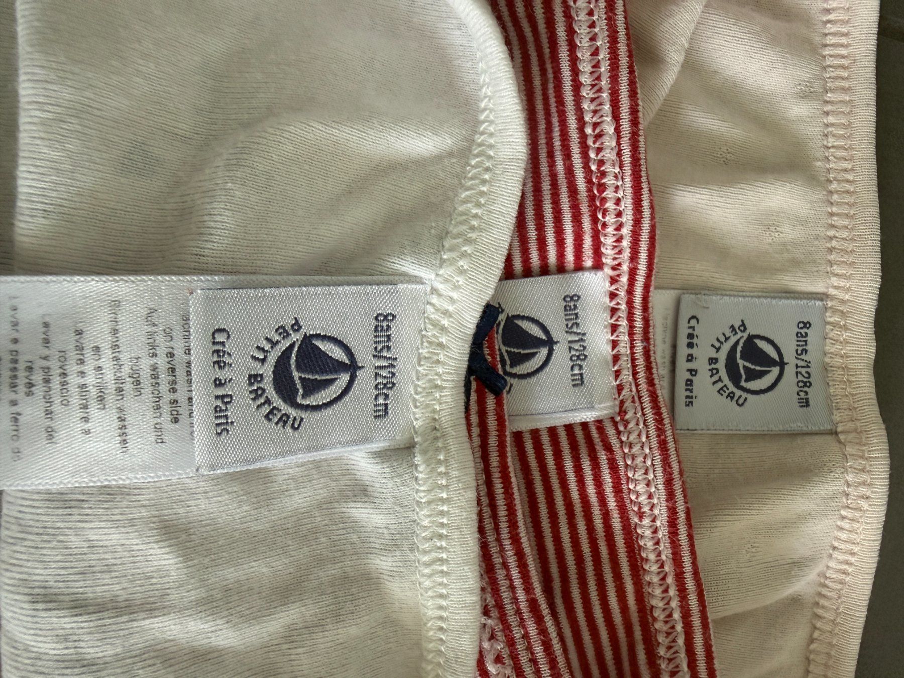 Petit Bateau Biancheria intima: Petit Bateau 3er-Set Slips - Gr. 8ans128cm – Usato da Oberglatt ZH venduto da COiNCiDENT 2