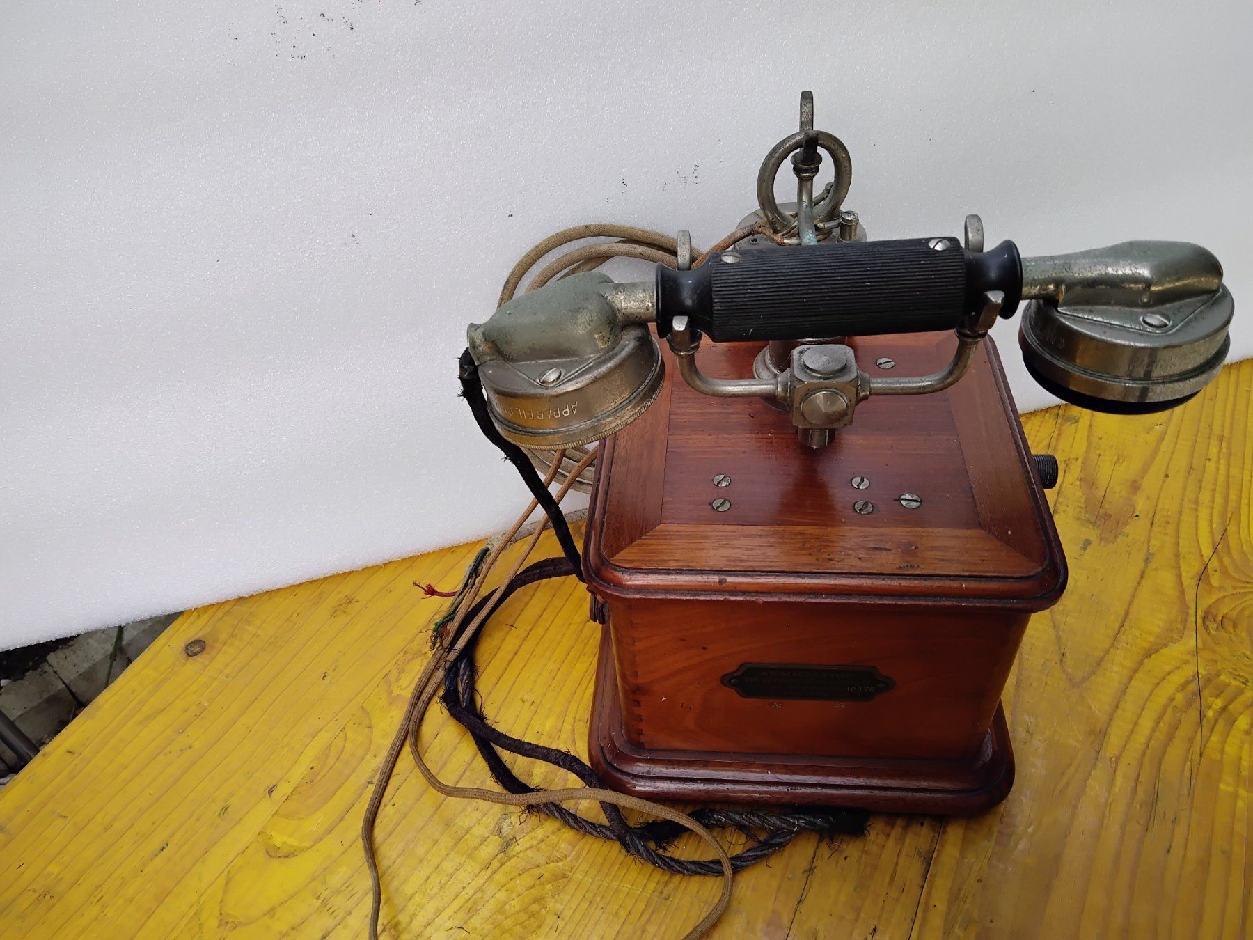 Telefoni: Telefon Paris Kurbel, Inducktorruff – Difettoso da Nuglar venduto da lampa-radio 7