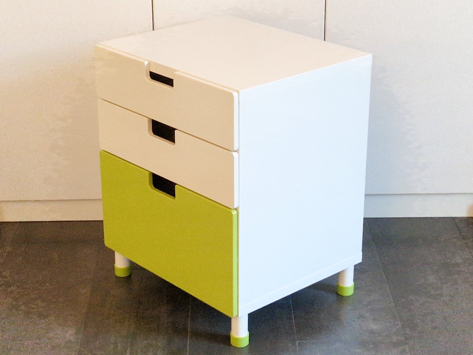 Ikea Kommoden: IKEA STUVA Kommode grün/weiss mit 3 Schubladen – Gebraucht aus Rämismühle von  1