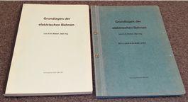 AUSBILDUNGSSCHRIFT SBB 1958 GRUNDLAGEN D ELEKTRISCHEN BAHNEN