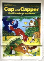 Filmplakat / Kinoplakat - "Disney - Cap und Capper" (1981)