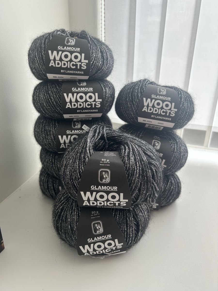 Wolle: Lang Yarns - Wooladdicts Glamour – Neu und originalverpackt aus Neuhausen von info_ituepfli