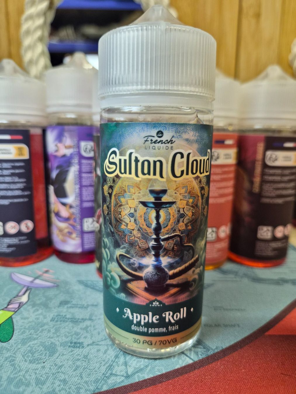 Altri Prodotti per fumatori: Le french liquide sultan cloud apple roll – Nuovo e nell'imballaggio originale da Villeneuve VD venduto da Max1844