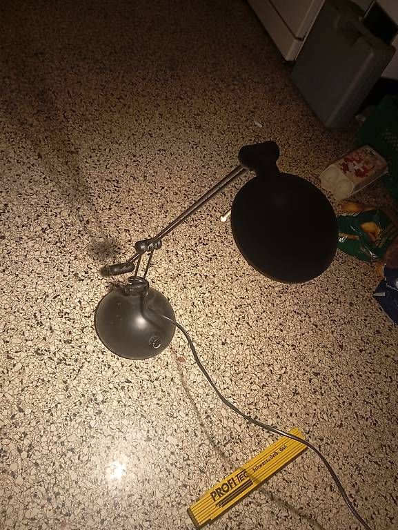 Lampade: Schwarze Design Lampe / Leuchte mit Dimmer – Usato da Basel venduto da Petergunn 1