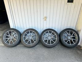 Tesla Model 3 18 Zoll Aero Alufelgen inkl. Sommerreifen