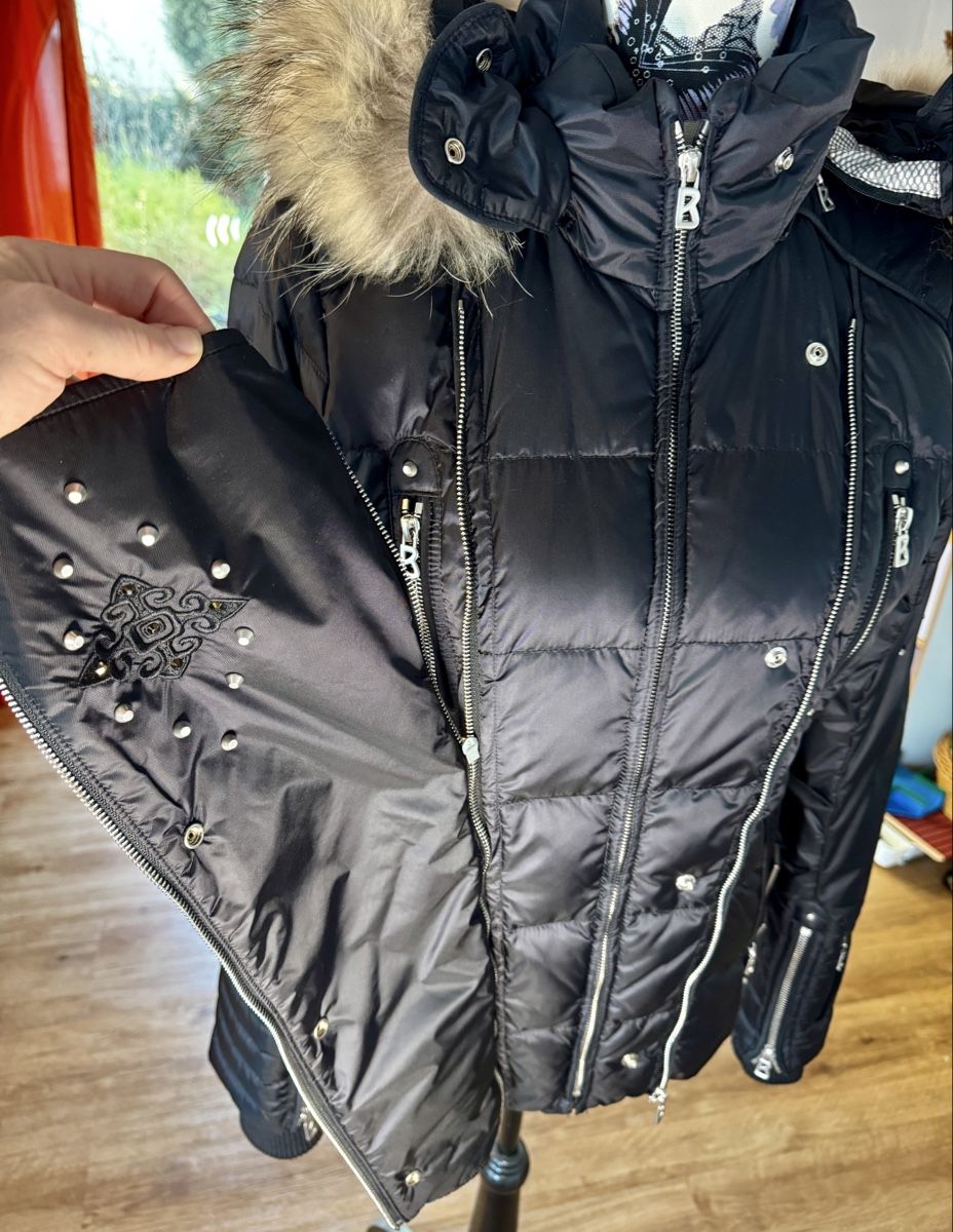 Bogner Giacche: Bogner Down Jacket with Fur Hood, Size Medium-40 black – Nuovo (secondo la descrizione) da Kilchberg ZH venduto da JennyBee88 5